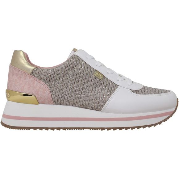 Michael Kors Glitter Chain Mesh White Gold 43S2MQFSAD Women's - Picture 5 of 8